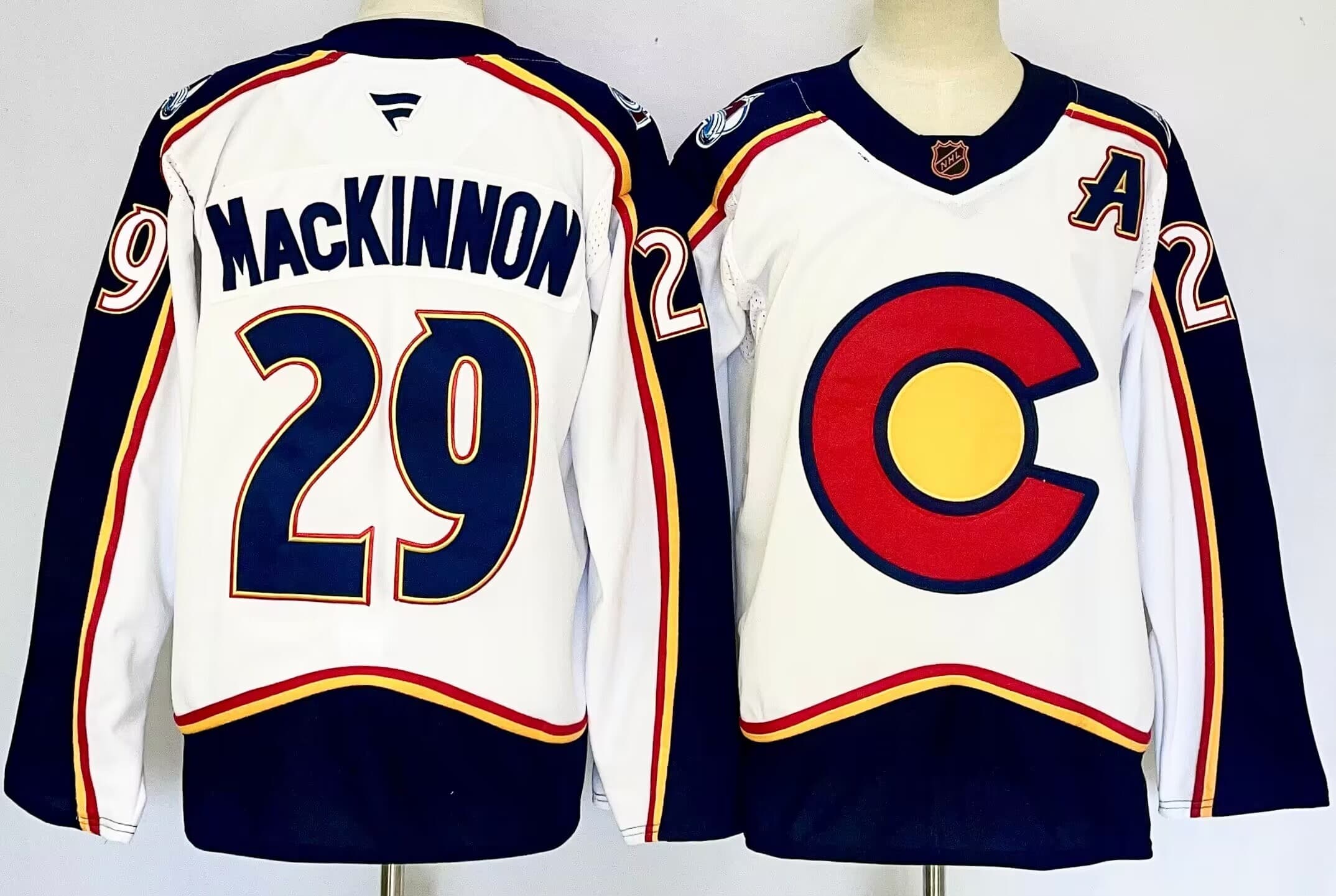 Men's Colorado Avalanche  #29 Nathan MacKinnon