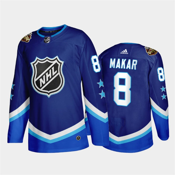 Men's Colorado Avalanche #8 Cale Makar Adidas Blue 2022 NHL All-Star Western Jersey Stitched