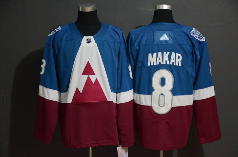 Men's Colorado Avalanche #8 Cale Makar adidas 2020 NHL Stadium Series Jersey Stitched