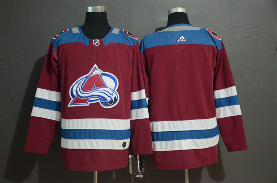 Men's Colorado Avalanche Blank Maroon adidas Drift Fashion Jersey Stitched