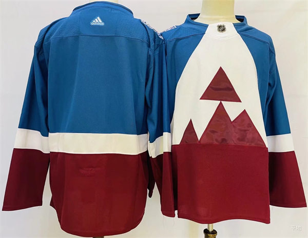 Men's Colorado Avalanche Blank adidas 2020 Stadium Series Team Jersey Stitched
