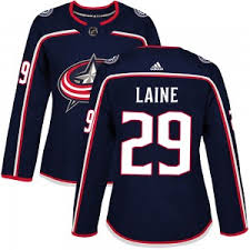 Men's Columbus Blue Jackets #29 Patrik Laine adidas Navy Home Stitched NHL Jersey Stitched
