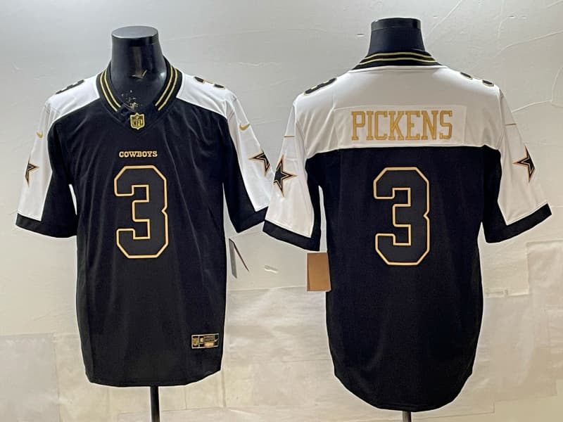 Men's Dallas Cowboys   #3 George pickens   Football Jersey