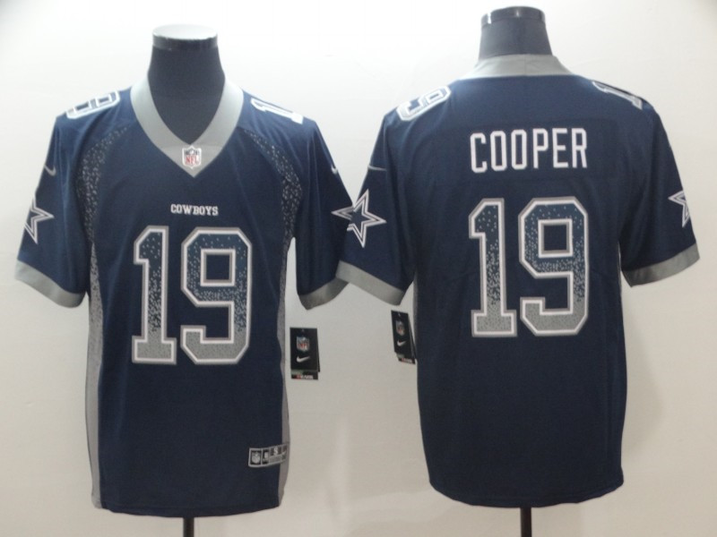 Men's Dallas Cowboys #19 Amari Cooper Nike Drift Fashion Limited Stitched Jersey