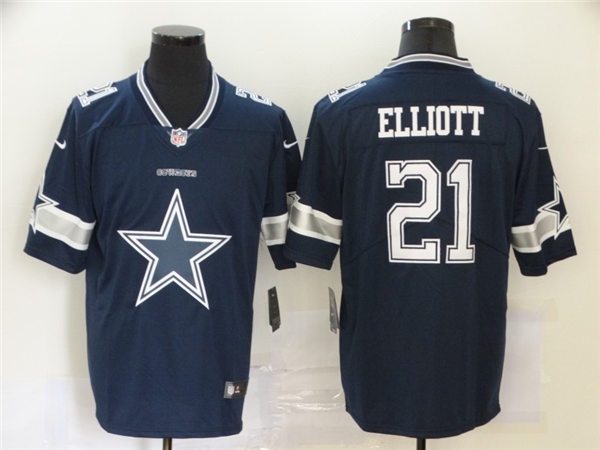 Men's Dallas Cowboys #21 Ezekiel Elliott Nike Team Icon Stitched Jersey