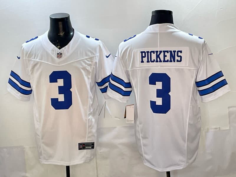 Men's Dallas Cowboys #3 George pickens   Football Jersey