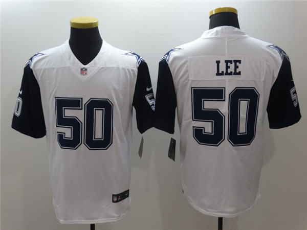 Men's Dallas Cowboys #50 Sean Lee Nike White Color Rush Legend Player Stitched Jersey