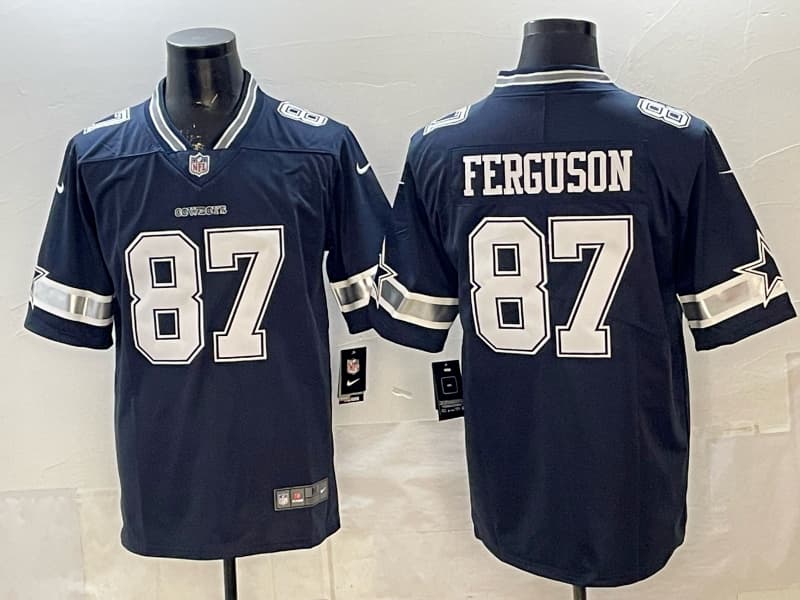 Men's Dallas Cowboys #87 Jake Ferguson   2025 F.U.S.E Vapor Untouchable Limited Football Stitched Jersey