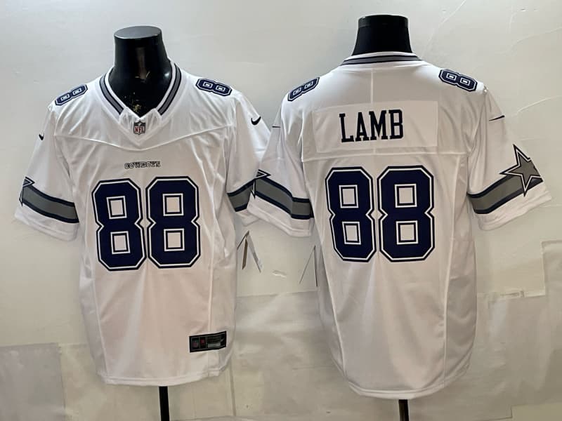 Men's Dallas Cowboys #88 CeeDee Lamb   Football Jersey