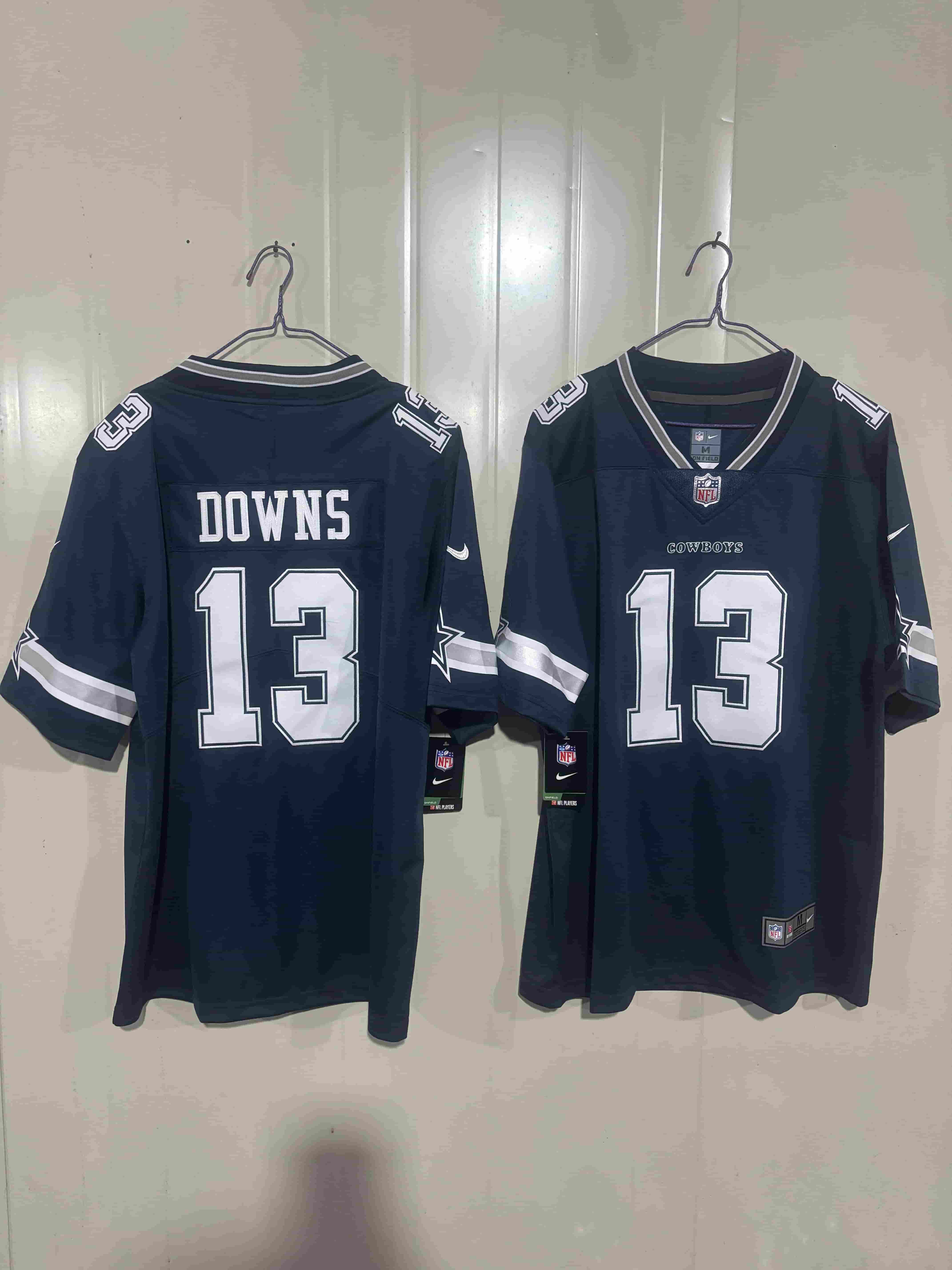 Men's Dallas Cowboys  Football   Jersey 13 downs