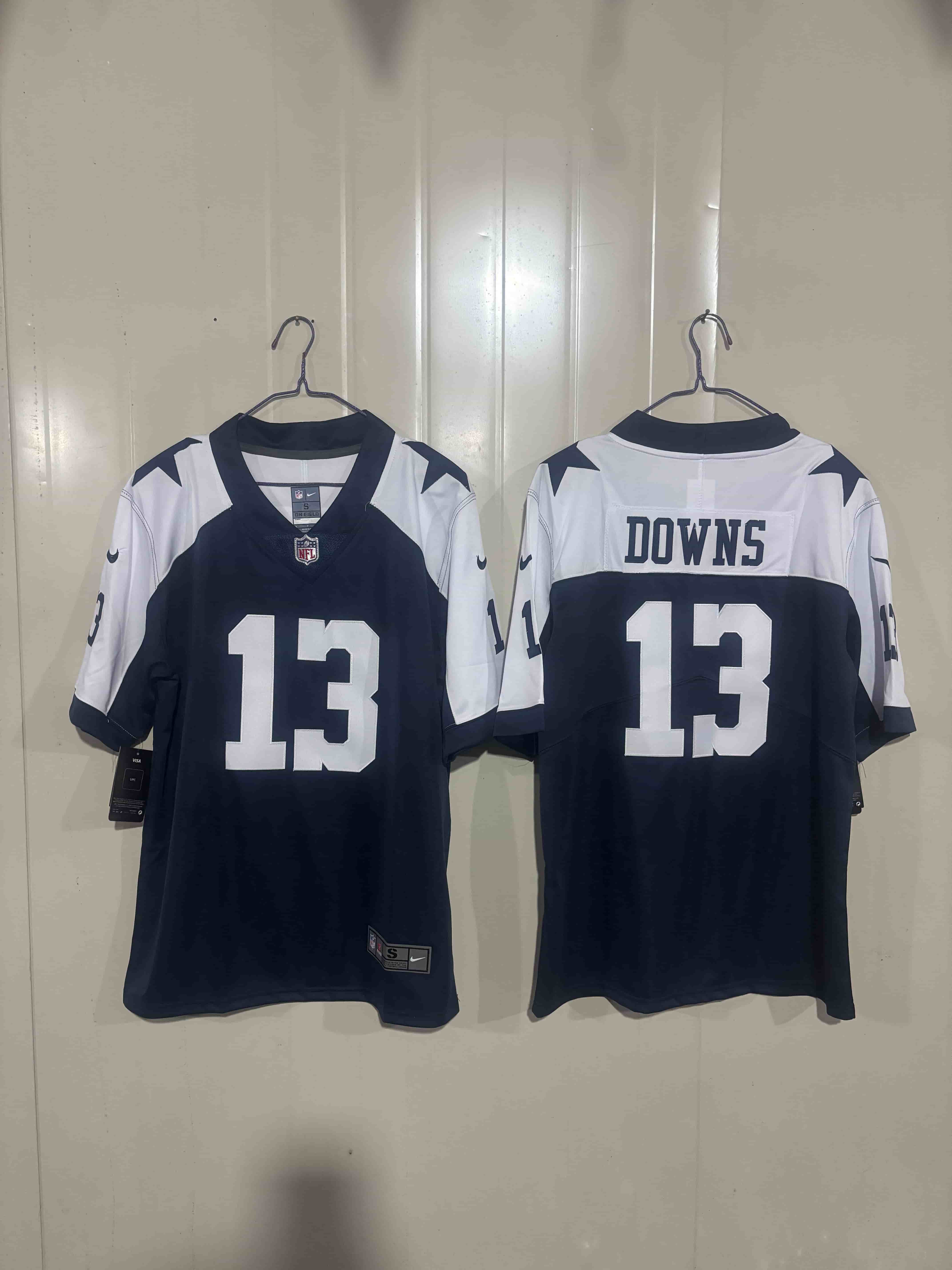 Men's Dallas Cowboys  Football Jersey 13 downs
