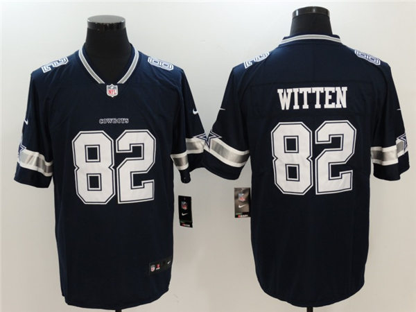 Men's Dallas Cowboys Retired Player #82 Jason Witten Nike Navy Team Color Untouchable Limited Stitched Jersey