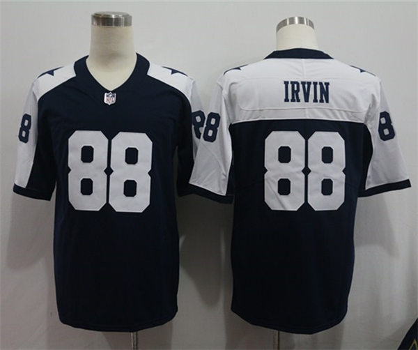 Men's Dallas Cowboys Retired Player #88 Michael Irvin Nike Navy Alternate Vapor Limited Stitched Jersey