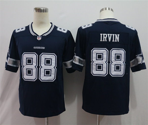 Men's Dallas Cowboys Retired Player #88 Michael Irvin Nike Navy Team Color Untouchable Limited Stitched Jersey