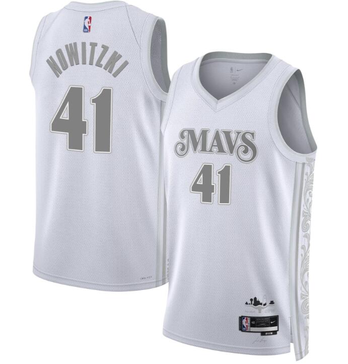 Men's Dallas Mavericks Swingman Jersey - All Stitched 2024-25 City  Dirk Nowitzki