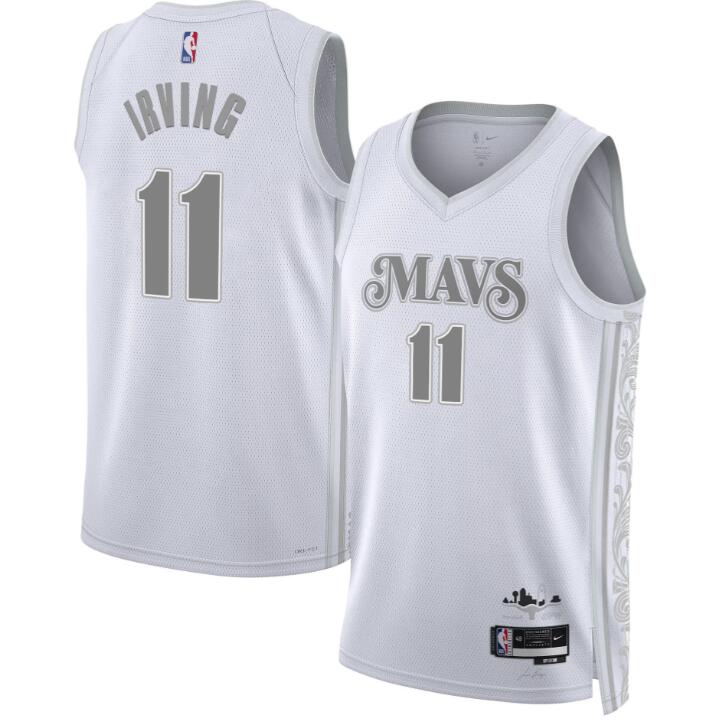 Men's Dallas Mavericks Swingman Jersey - All Stitched 2024-25 City  Kyrie Irving