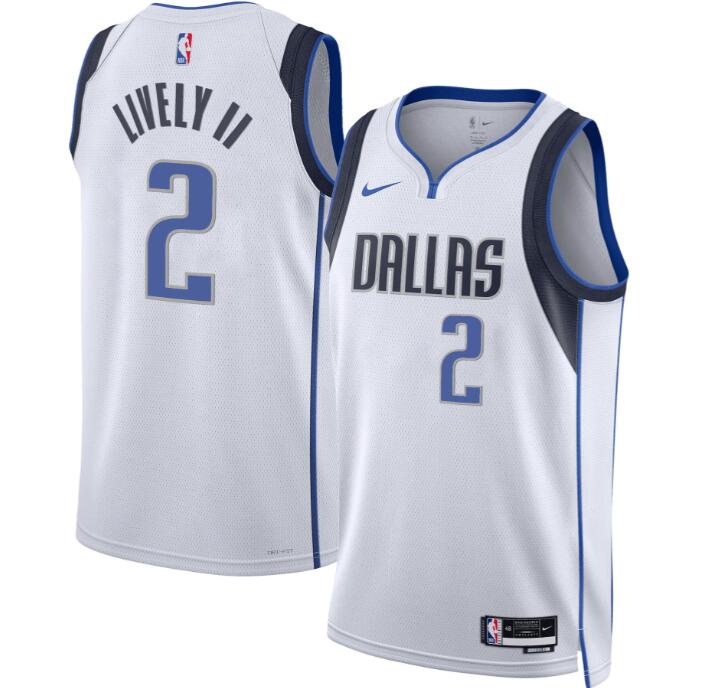 Men's Dallas Mavericks Swingman Jersey - All Stitched Association  Dereck Lively II
