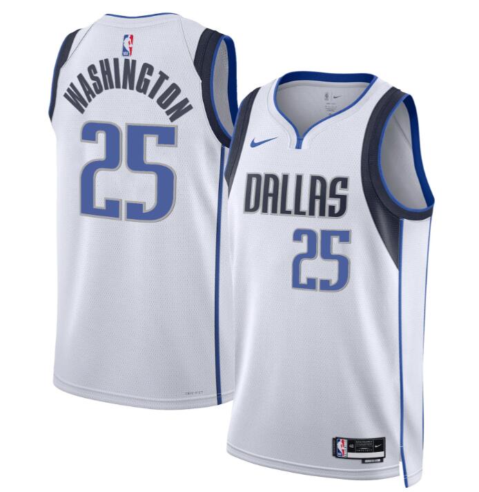 Men's Dallas Mavericks Swingman Jersey - All Stitched Association  P.J. Washington