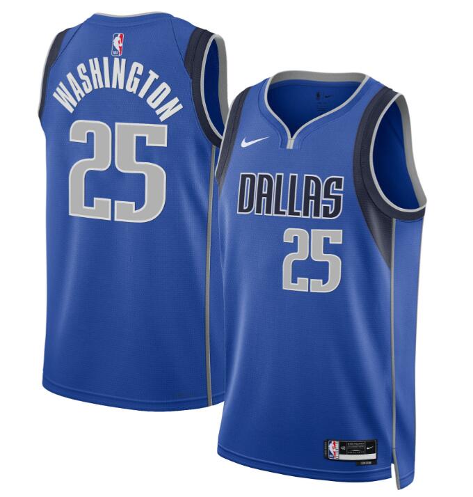 Men's Dallas Mavericks Swingman Jersey - All Stitched Icon P.J. Washington