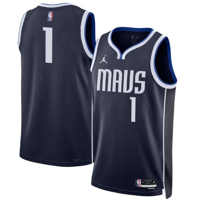 Men's Dallas Mavericks Swingman Jersey - All Stitched Statement  #1