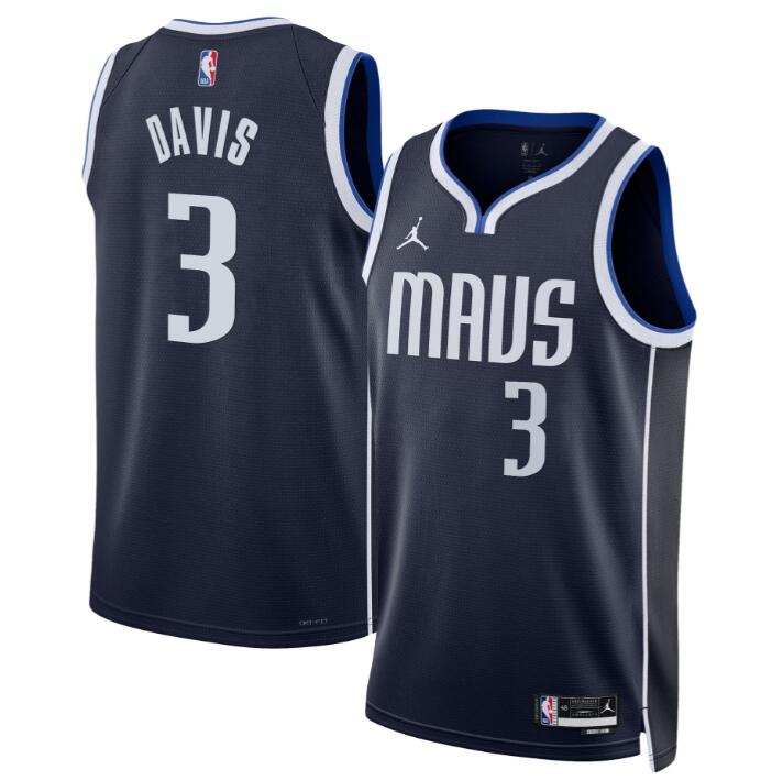 Men's Dallas Mavericks Swingman Jersey - All Stitched Statement  Anthony Davis