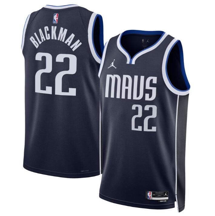 Men's Dallas Mavericks Swingman Jersey - All Stitched Statement  Rolando Blackman