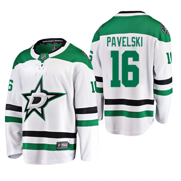 Men's Dallas Stars #16 Joe Pavelski adidas White Away Jersey Stitched