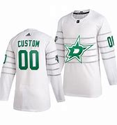 Men's Dallas Stars Custom adidas White 2020 NHL All-Star Game Jersey Stitched