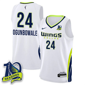Men's Dallas Wings 2025 Limited Jersey - All Stitched Arike Ogunbowale -  24