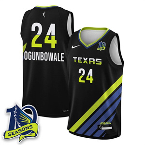 Men's Dallas Wings 2025 Limited Jersey - All Stitched Arike Ogunbowale - 24