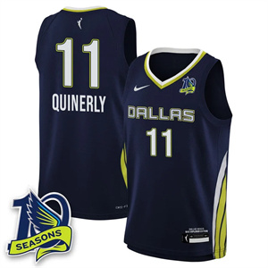 Men's Dallas Wings 2025 Limited Jersey - All Stitched J.J Quinerly   11