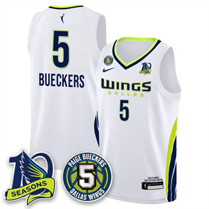 Men's Dallas Wings 2025 Limited Jersey - All Stitched Paige Bueckers -  5