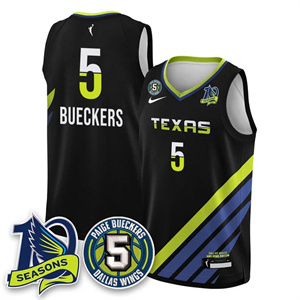 Men's Dallas Wings 2025 Limited Jersey - All Stitched Paige Bueckers - 5