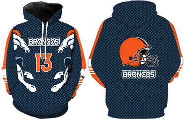 Men's Denver Broncos Pullover Hoodie