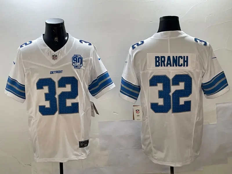 Men's Detroit Lions     #30 BRANCH