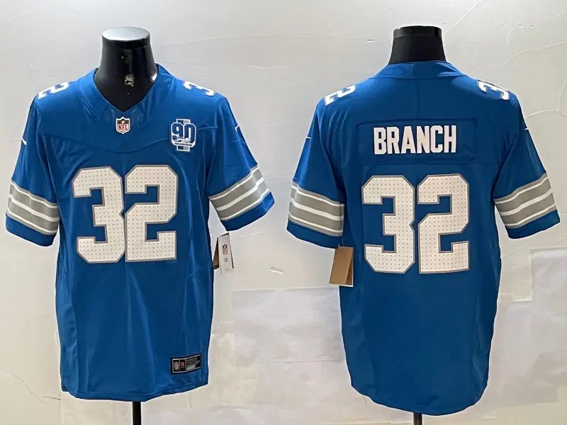 Men's Detroit Lions #30 BRANCH
