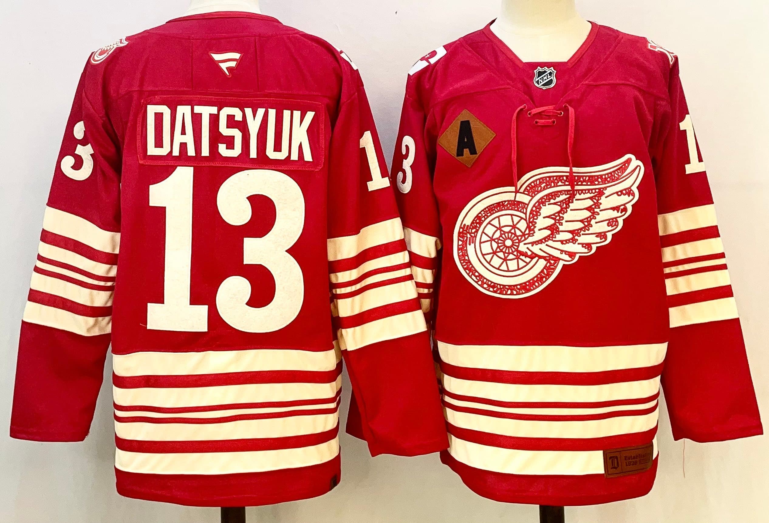 Men's Detroit Red Wings #13 Pavel Datsyuk