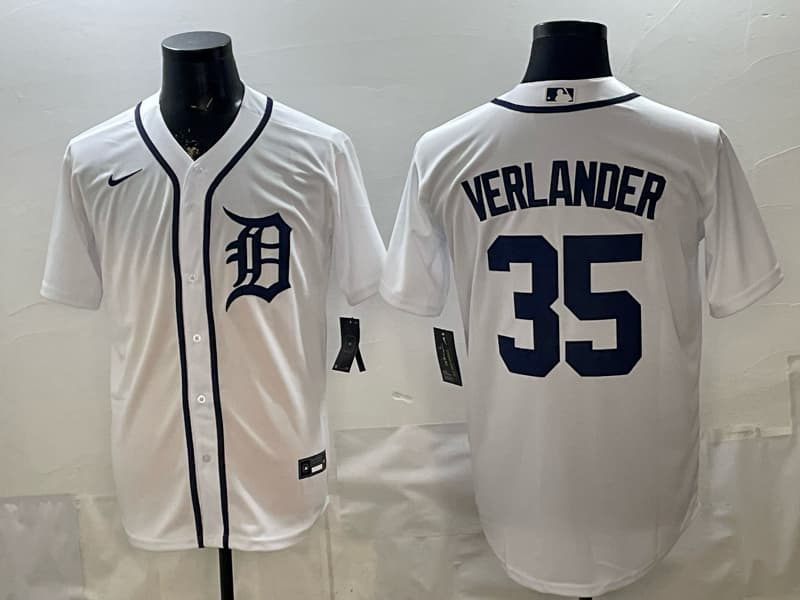 Men's Detroit Tigers    Nike  Jersey  35 VERLANDER