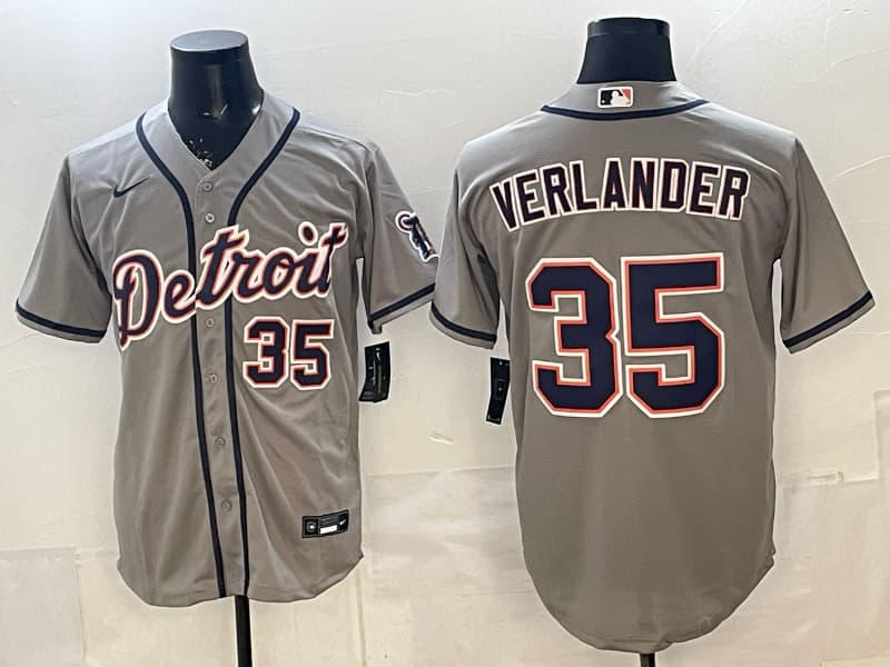Men's Detroit Tigers   Nike   Jersey  35 VERLANDER