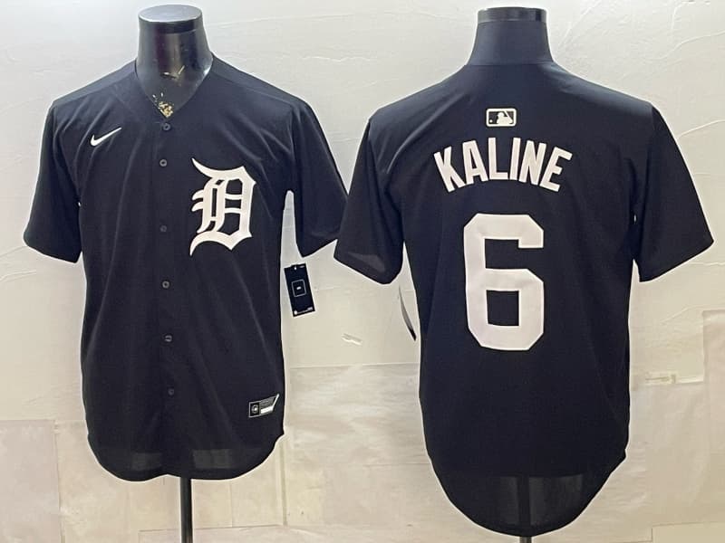 Men's Detroit Tigers  Nike     Connect Limited Jersey   6 kaline