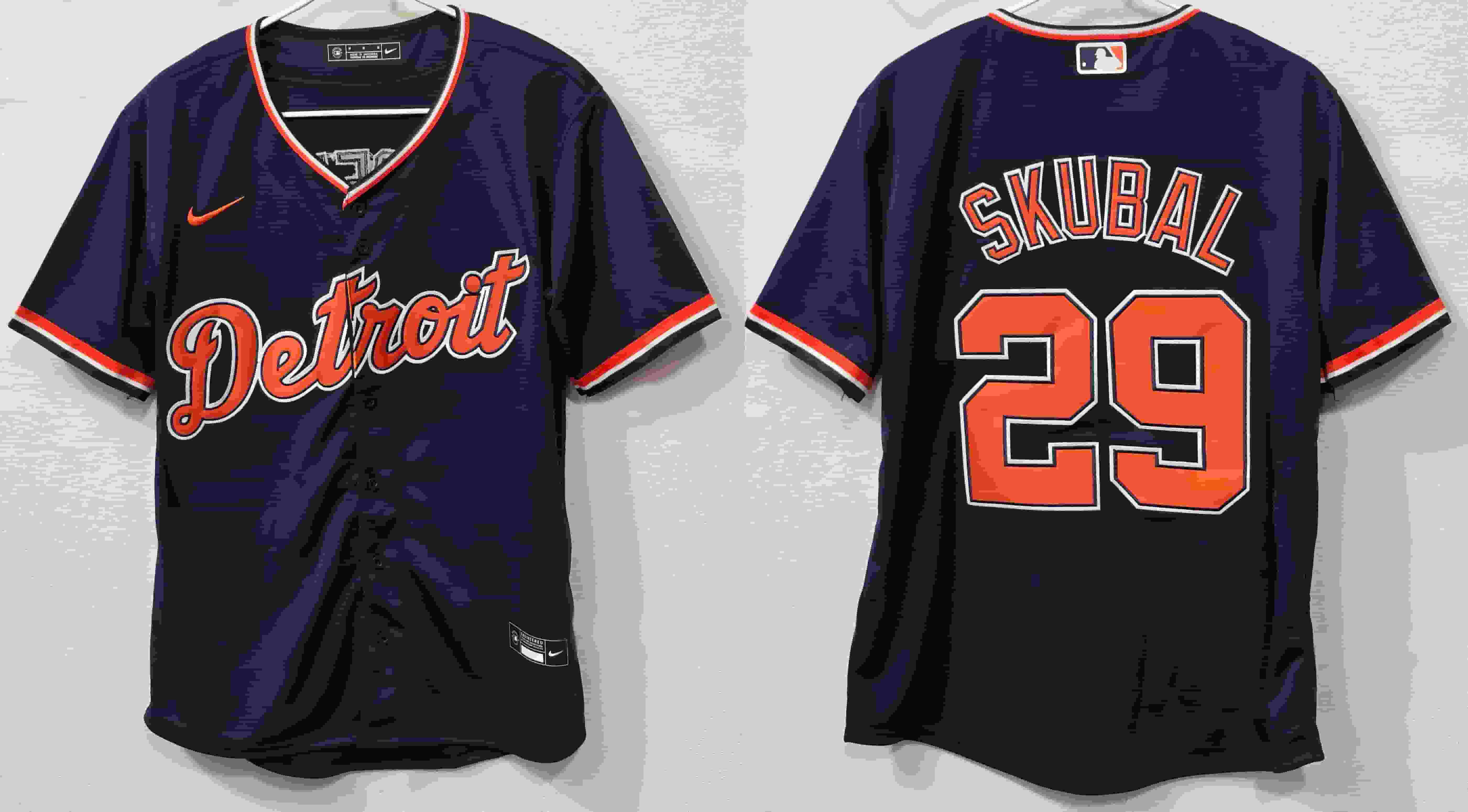Men's Detroit Tigers 2026 Alternate Vapor Premier Limited Jersey - All Stitched  Tarik Skubal