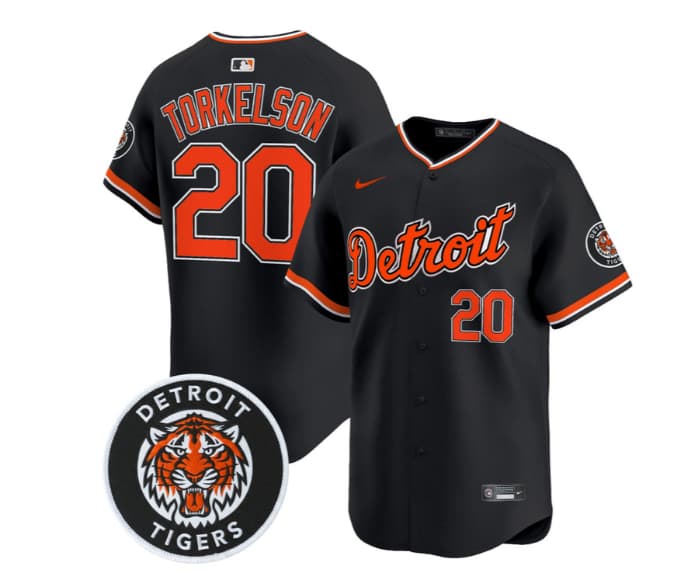 Men's Detroit Tigers 2026 Alternate Vapor Premier Limited Jersey - All Stitched Spencer Torkelson