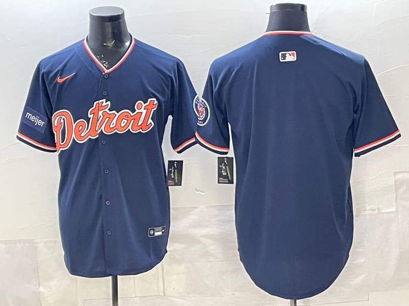 Men's Detroit Tigers 2026 Alternate Vapor Premier Limited Jersey  no name no number