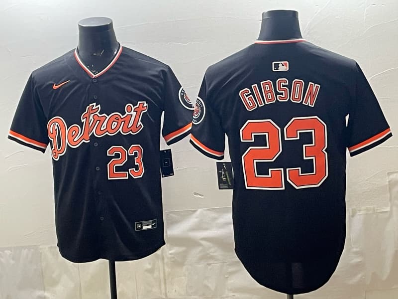 Men's Detroit Tigers 2026 Alternate Vapor Premier Limited Jersey 23 GIBSON