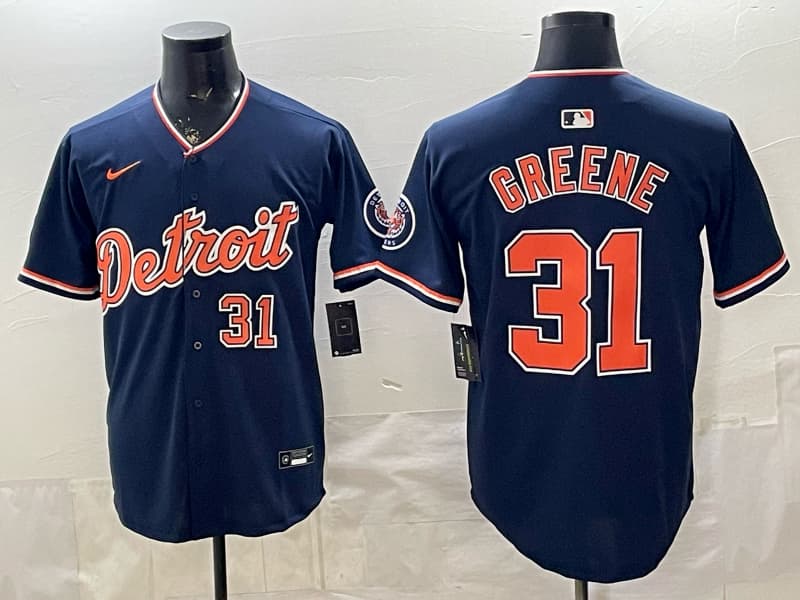 Men's Detroit Tigers 2026 Alternate Vapor Premier Limited Jersey 31  GREENE