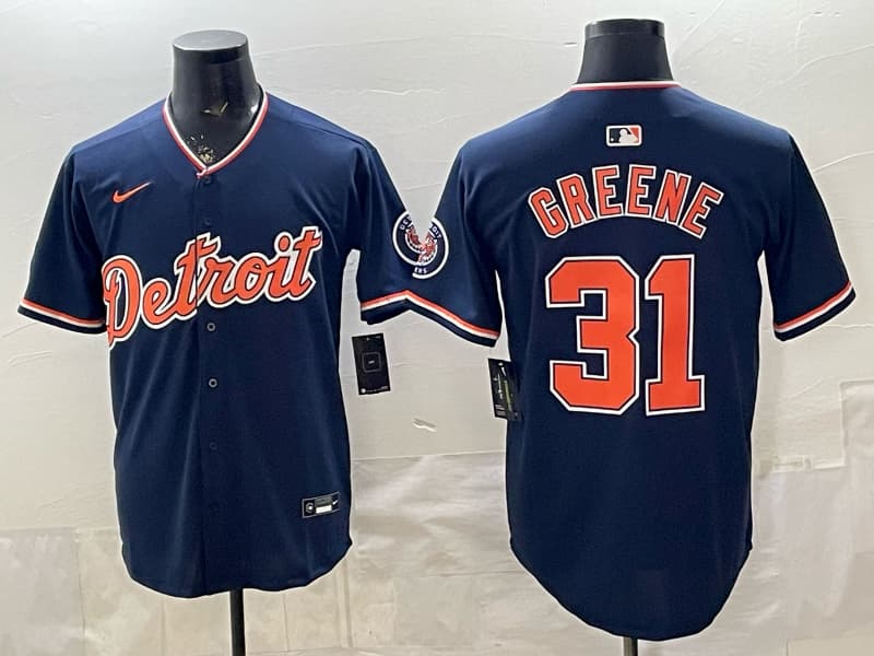 Men's Detroit Tigers 2026 Alternate Vapor Premier Limited Jersey 31 GREENE