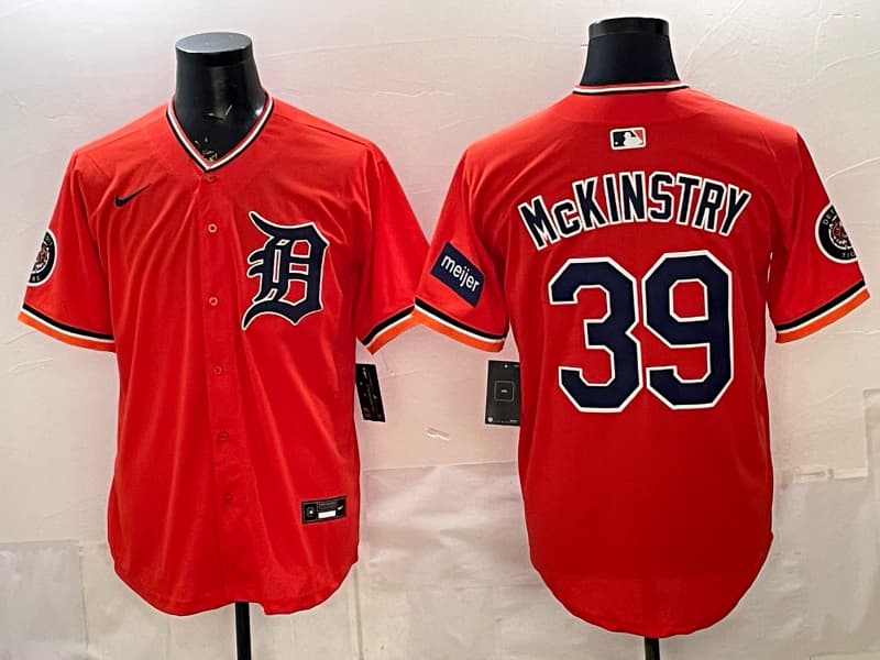 Men's Detroit Tigers 2026 Alternate Vapor Premier Limited Jersey 39  McKINSTRY