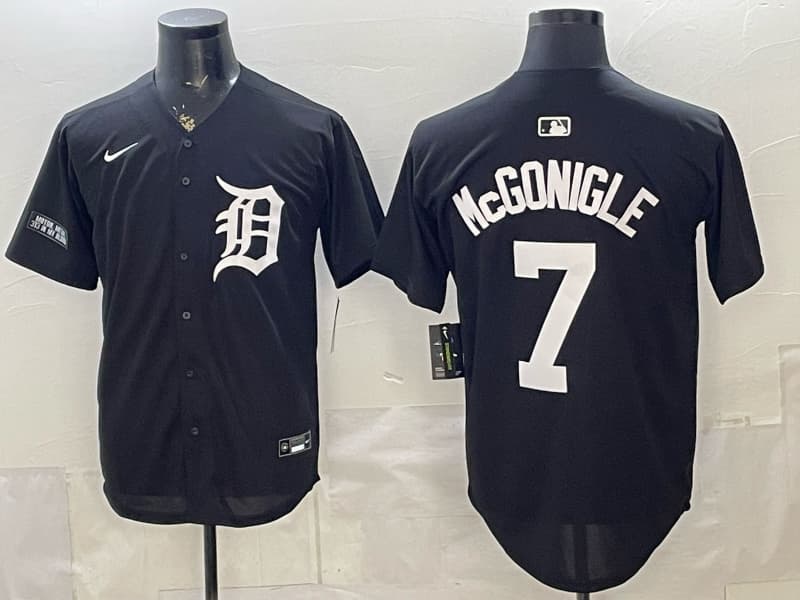 Men's Detroit Tigers 2026 Alternate Vapor Premier Limited Jersey McGONIGLE