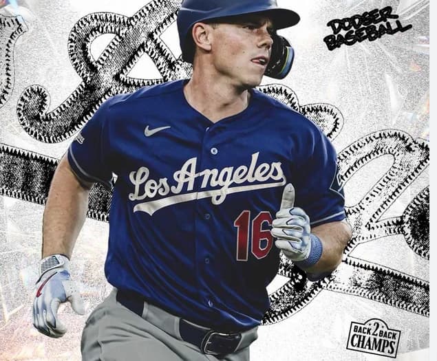 Men's Dodgers   Jersey - Stitched Will Smith   16