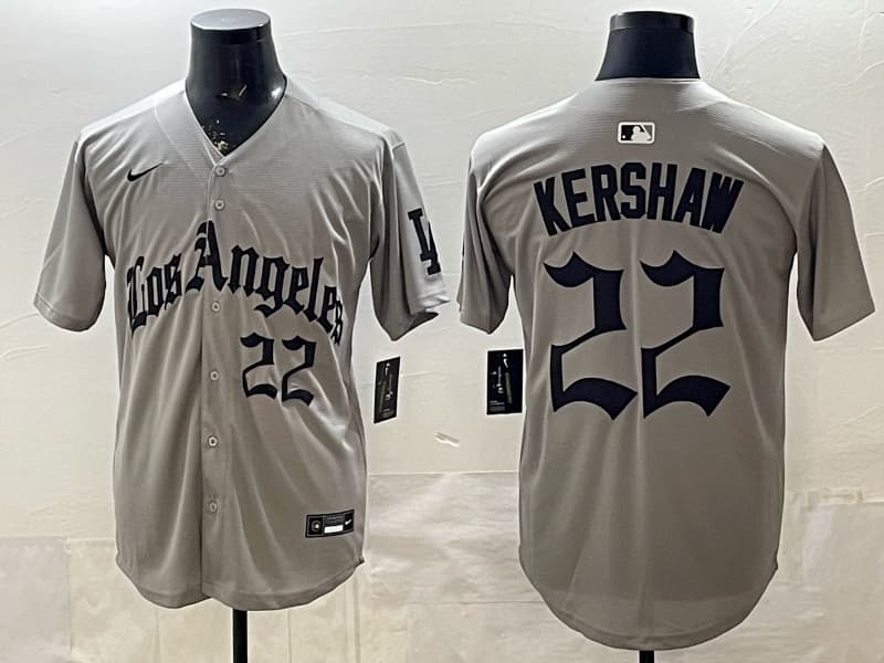 Men's Dodgers  Clayton Kershaw 22